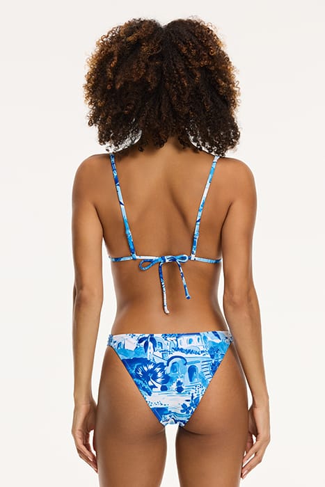 LADIES BINDI BIKINI SET GREEK SCENERY BLUE GREEK SCENERY 2