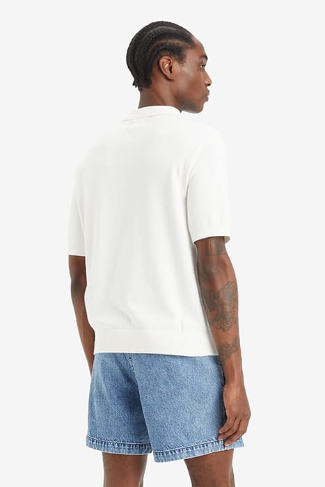 SWEATER POLO SHIRT WHITE 2