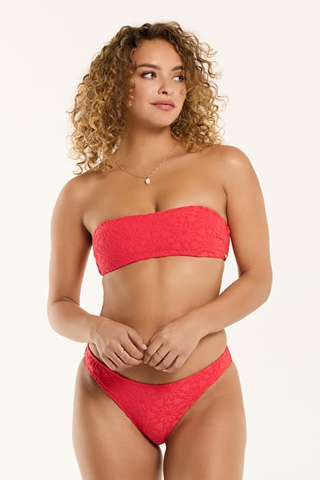 LADIES LOLA BIKINI SET DAISY STRUCTURE BLOSSOM PINK DAISY 1