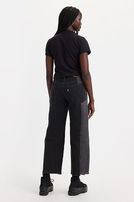 BAGGY STRAIGHT JEANS GREY 3