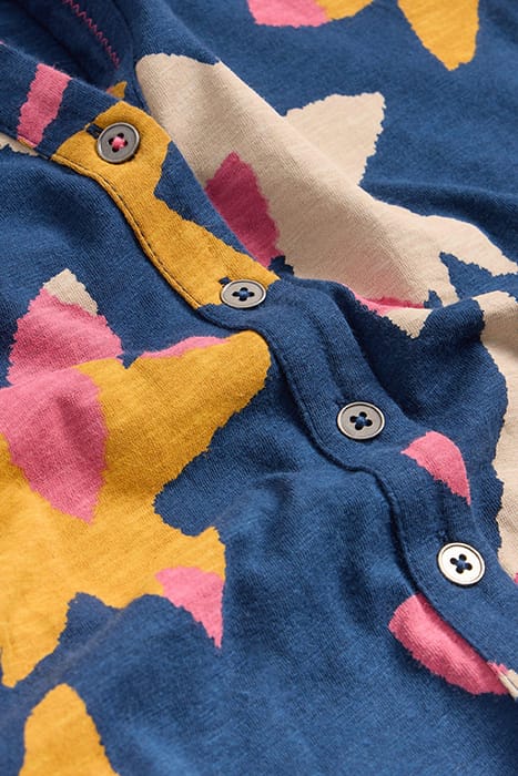 ANNIE JERSEY SHIRT NAVY PRINT 6