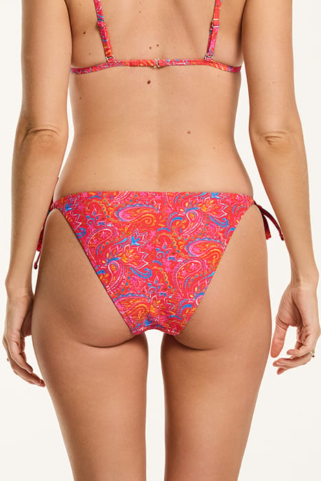 LADIES ROMY BIKINI SET COLOURED PAISLEY RIO RED PAISLEY 7