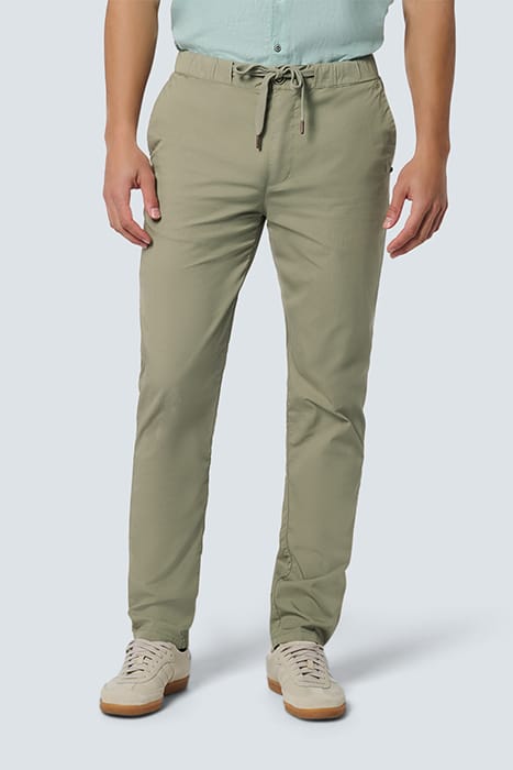 PANTS GARMENT DYED STRETCH LIGHT WEIGHT SMOKE 1