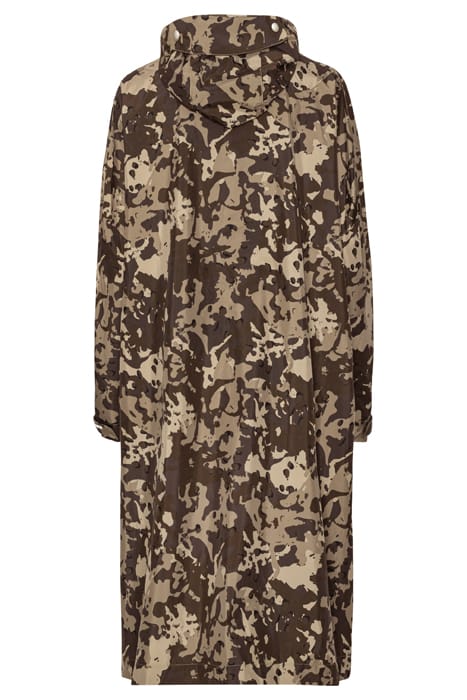 RAIN221SPP PONCHO BROWN CAMO 4