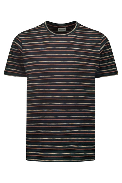 T-SHIRT CREWNECK MULTI COLOURED STRIPES NIGHT 4