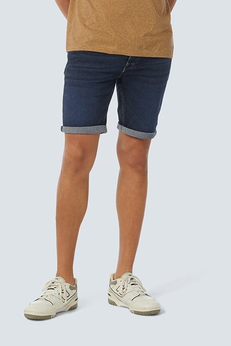 SHORT DENIM STRETCH RINSE DENIM 1