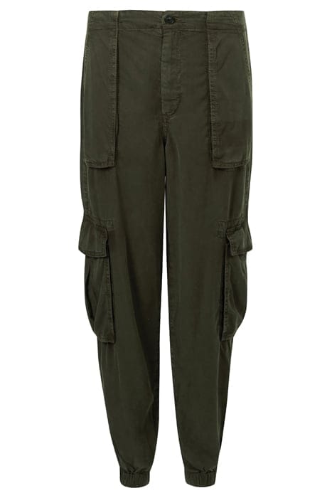 FREDA TENCEL TROUSER KHAKI GREEN 5