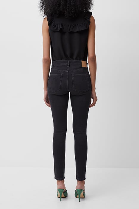 SLIM FIT DENIM JEANS BLACK 2