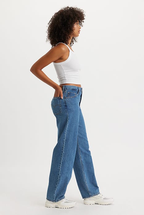 BAGGY STRAIGHT JEANS BLUE 5