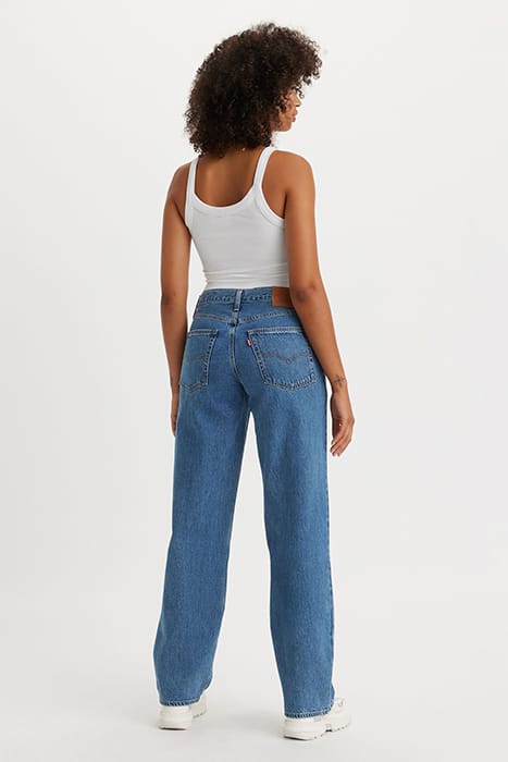 BAGGY STRAIGHT JEANS BLUE 2