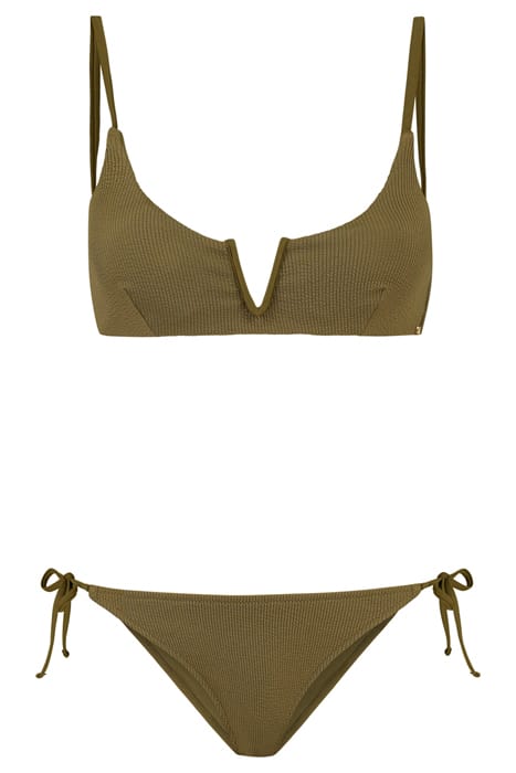 LADIES LEAH BIKINI SET CYPRUS STRUCTURE FOREST GREEN CYPRUS 4
