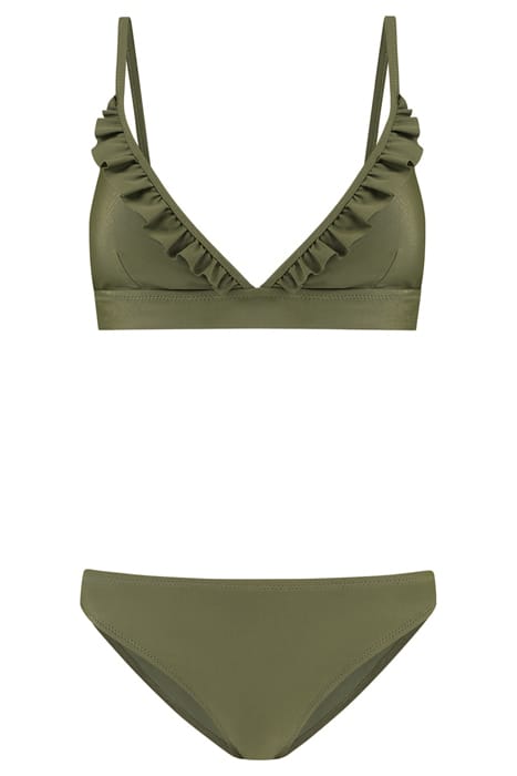 LADIES BEAU BIKINI SET FOREST GREEN 3