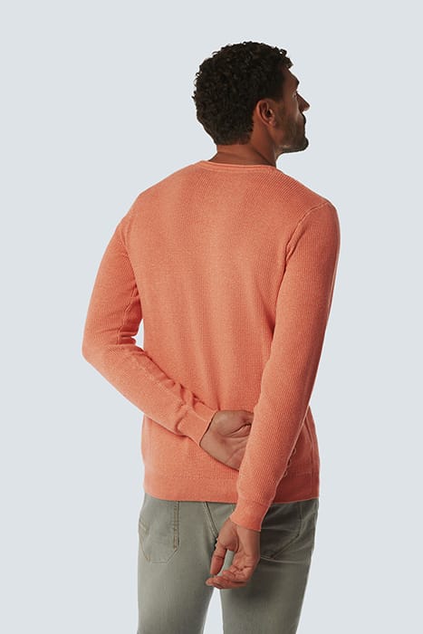 PULLOVER CREWNECK 2 COLOURED JACQUARD MELON 2