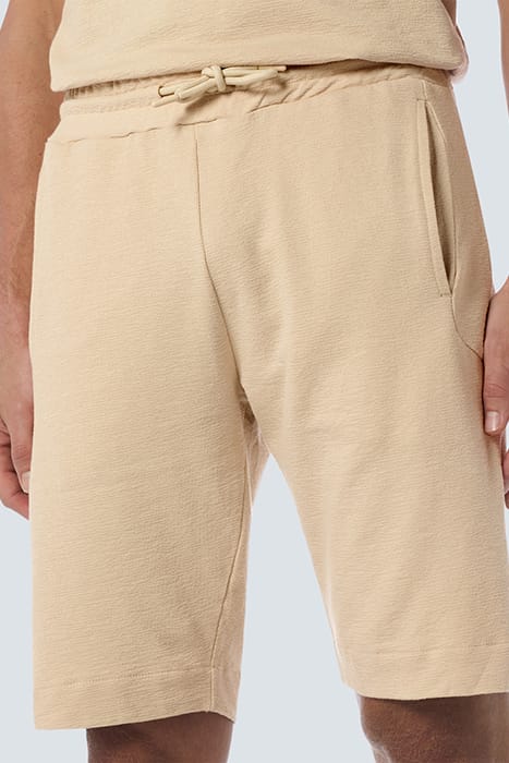 SHORT JERSEY SOLID JACQUARD SLUB CEMENT 6