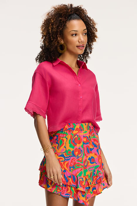 LADIES BOLOGNA SKIRT GROOVY LOVE ORANGE SUN GROOVY LOVE 8