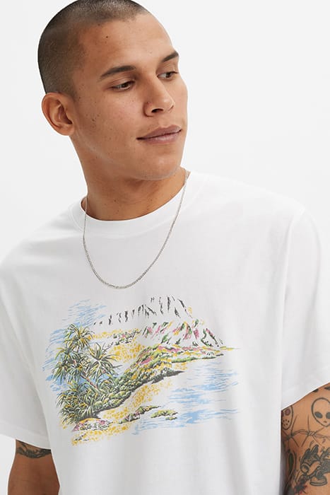 SS PRINTED T-SHIRT WHITE 5