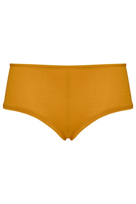 SPACE ODYSSEY SHIMMERING OCHRE BRAZILIAN SHORTS 3