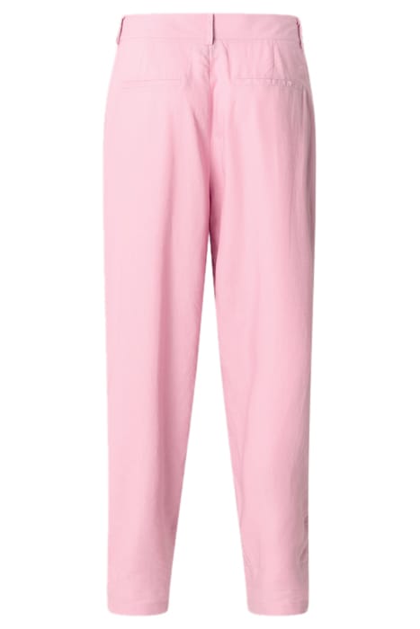 LA-SBLINEN BARREL PANTS PINK 4