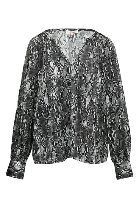 S.OLIVER BLOUSES GREY/BLACK 4