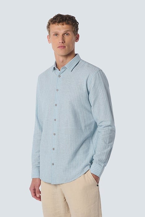 SHIRT STRIPES WITH LINEN CLOUD 1