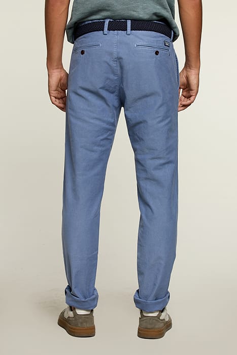 SLIM FIT COTTON CHINO DENIM BLUE 2
