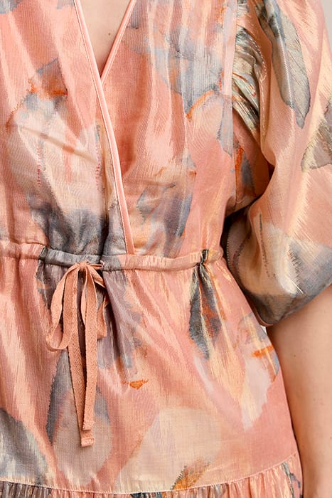 QUINTY: DRESS SHORT LEAVES WITH LUREX MULTICOLOUR 4