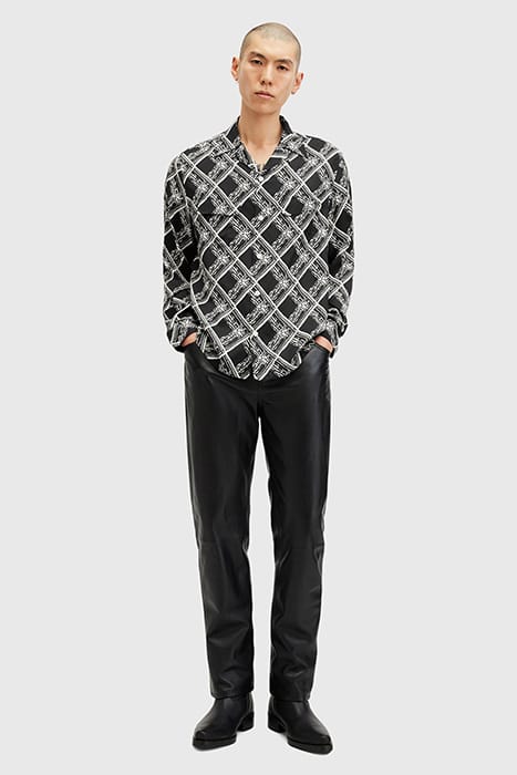 GRID LS SHIRT JET BLACK 3