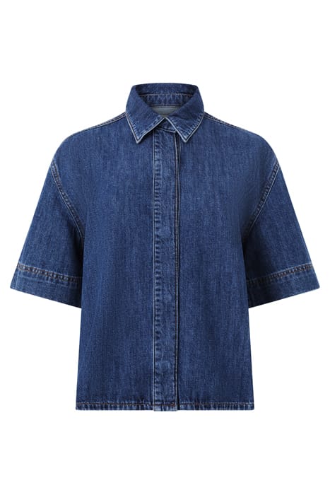 FRENCH CONNECTION FINLEY DENIM SS SHIRT VINTAGE 4