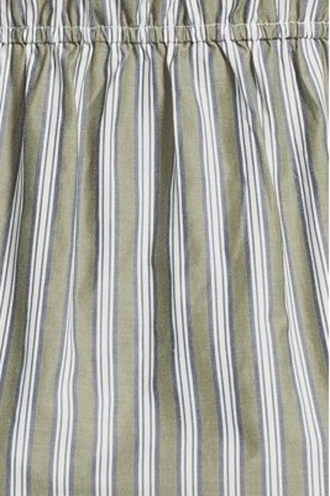 LS WOVEN DRESS FOREST GREEN 5