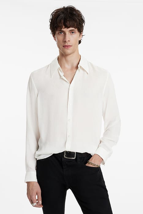 POINTED COLLAR SHIRTS WHITE 1