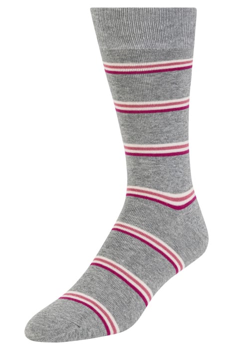 3PK MENS NON TERRY CREW MEDIUM GREY 4