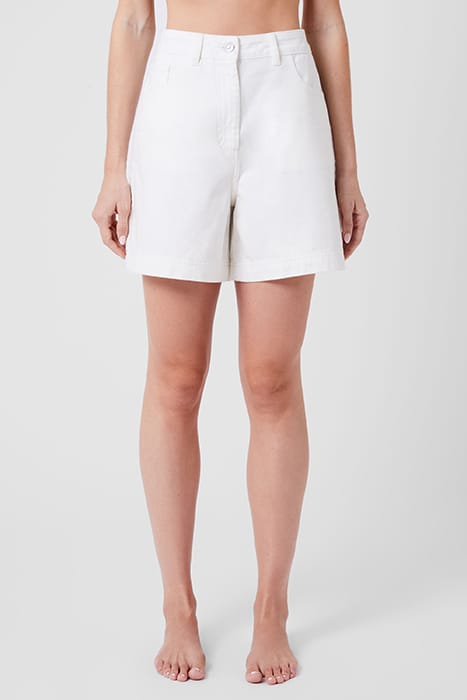 FINLEY DENIM SHORTS ECRU 1