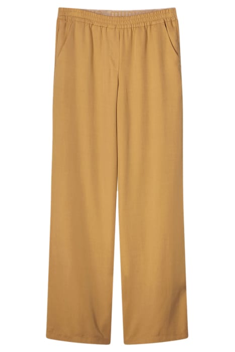 TROUSERS TENCEL SOFT CAMEL 3