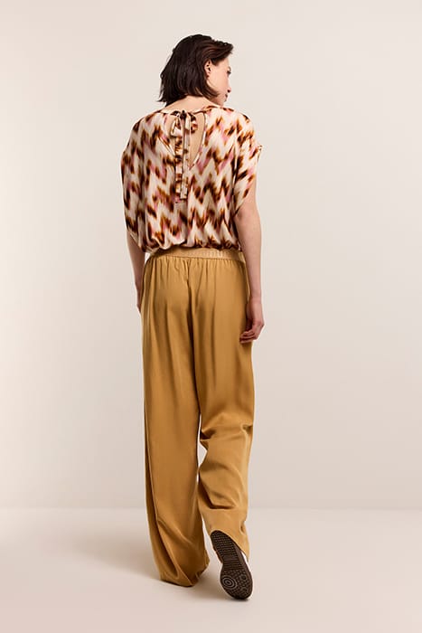 TROUSERS TENCEL SOFT CAMEL 2