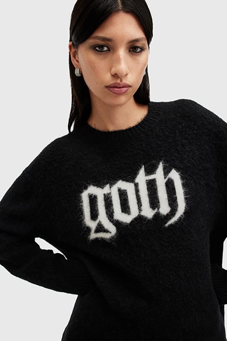 GOTH JUMPER BLACK 6