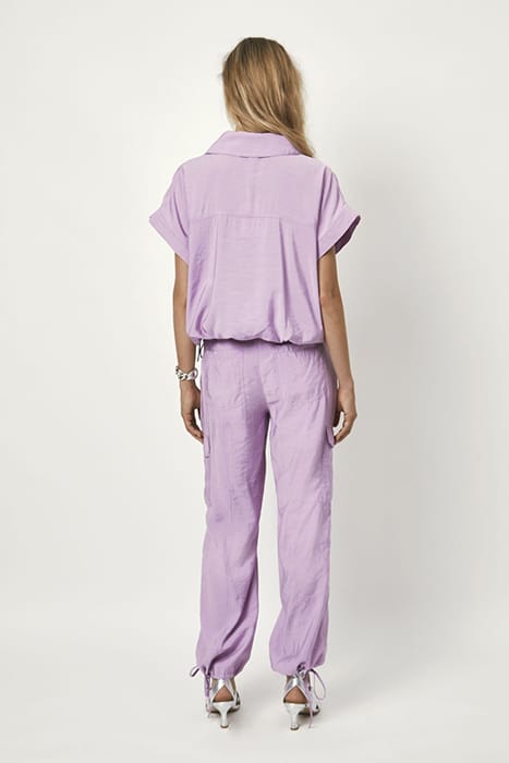 AESTHETIC PARACHUTE PANTS FONDANT PINK 2