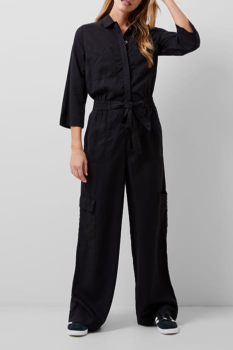 ELKIE TWILL JUMPSUIT BLACK 1