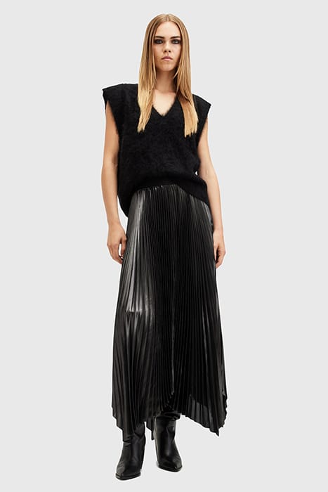 PHIA METALLIC SKIRT METALLIC GREY 3