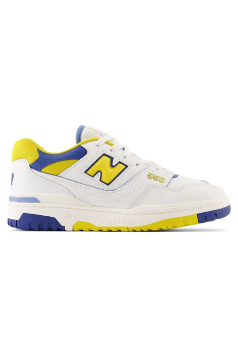 BB550NCG SNEAKERS IN WHITE & YELLOW 1