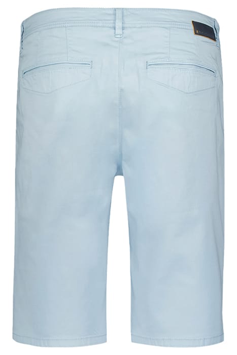 SHORT CHINO GARMENT DYED TWILL STRETCH SKY 5