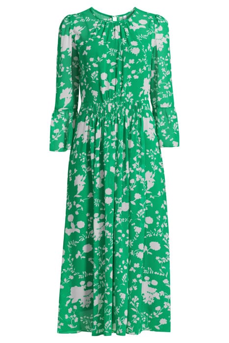 DR AMANDA- CAMELIA PRINT GREEN/CREAM 3