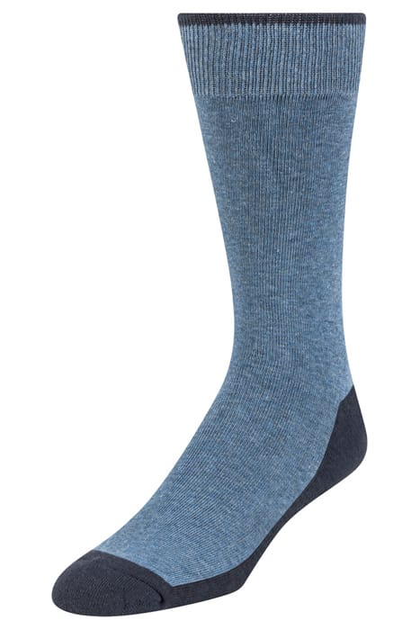 3PK MENS 1/2 TERRY CREW BLACK 3
