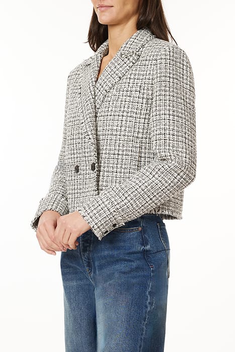 LS JACKET BLACK/IVORY 1
