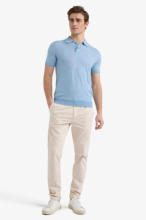 FINE MERINO POLO LIGHT BLUE 2