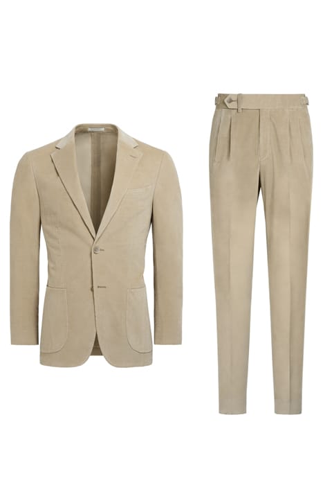 LIGHT BROWN TAILORED FIT HAVANA SUIT 2