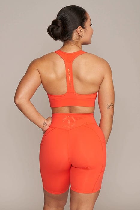 NADIA - WOMEN'S LOW SUPPORT BRA ORANGE 2