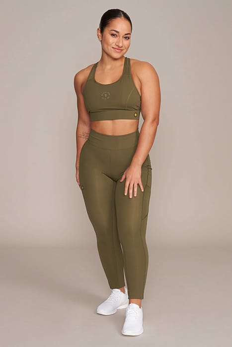 NADIA - WOMEN'S LOW SUPPORT BRA OLIVE 3