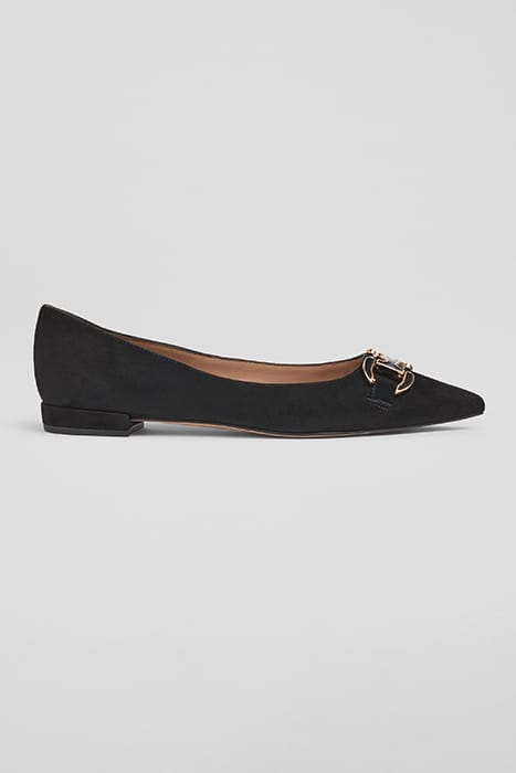 NATALYA SNAFFLE SLIPPERS BLACK 1