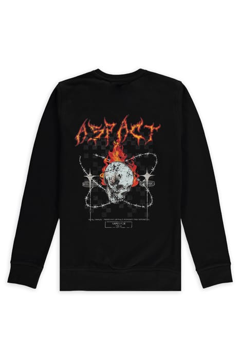 UNISEX GAME OVER SWEATER BLACK 2