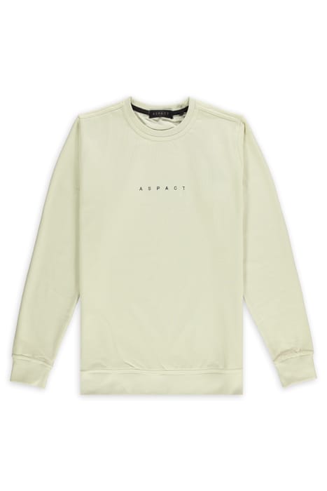 UNISEX EMBROIDERY SWEATER AQUA 1